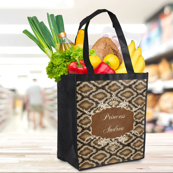 Snake Skin Grocery Bag - LIFESTYLE