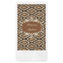 Snake Skin Guest Towels - Full Color (Personalized)