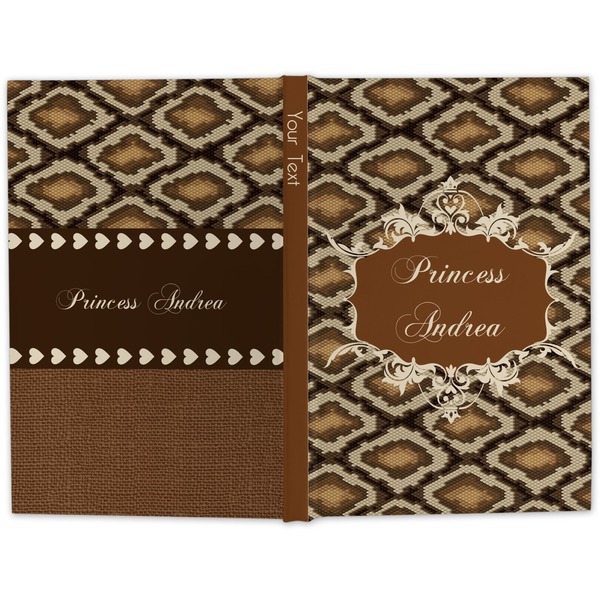 Snake Skin Hard Cover Journal - Apvl