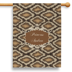 Snake Skin 28" House Flag (Personalized)