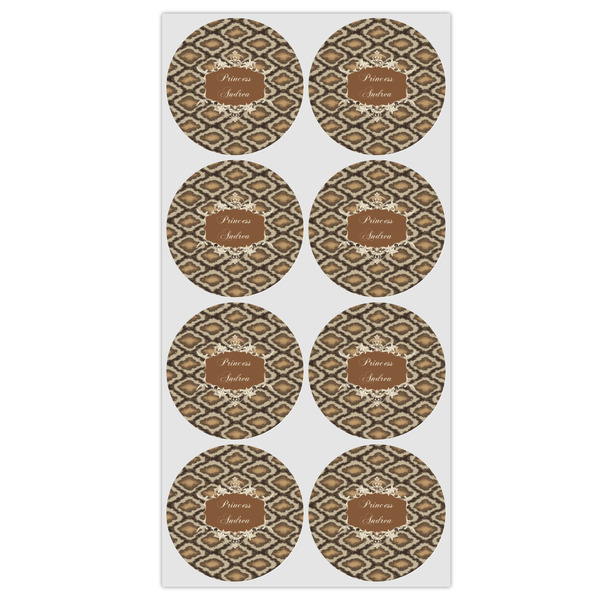 Snake Skin Icing Circle - Medium - Set of 8