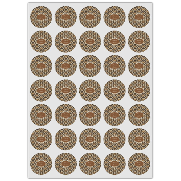 Snake Skin Icing Circle - XSmall - Set of 35