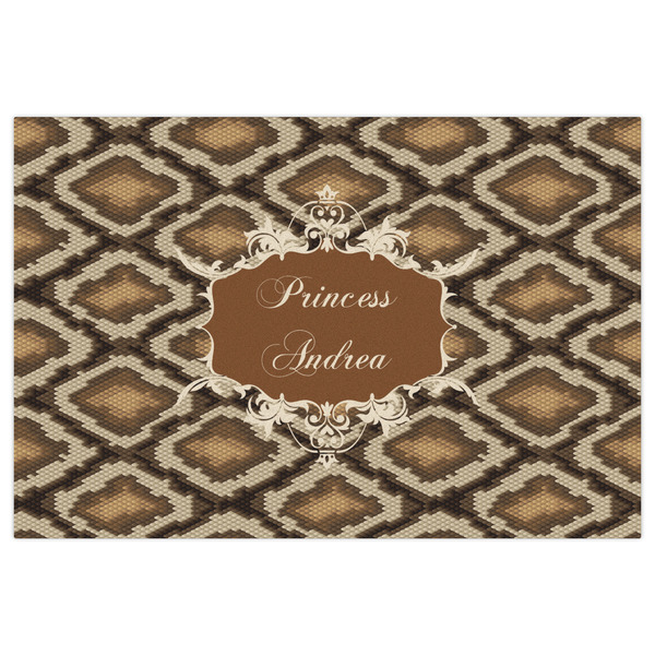 Snake Skin Indoor / Outdoor Rug - 2'x3' - Front Flat
