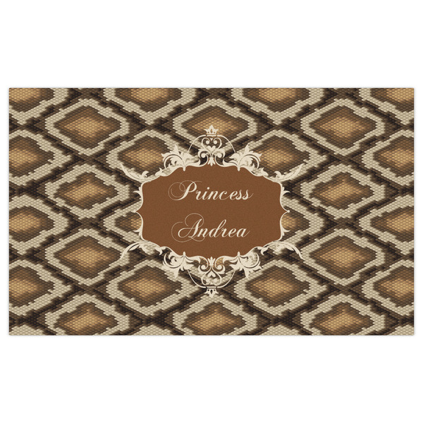 Snake Skin Indoor / Outdoor Rug - 3'x5' - Front Flat