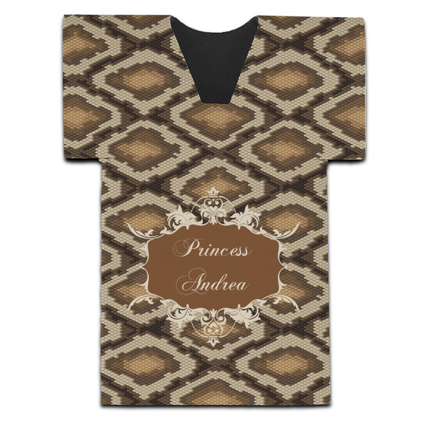Custom Snake Skin Jersey Bottle Cooler (Personalized)