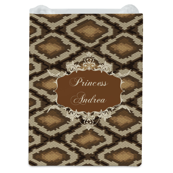 Snake Skin Jewelry Gift Bag - Gloss - Front