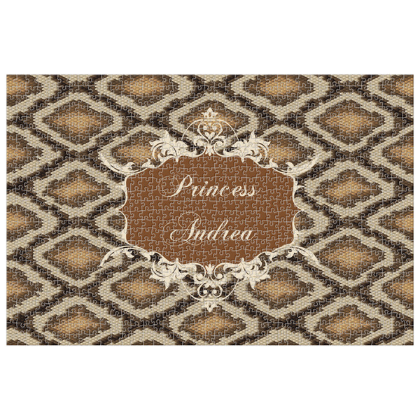 Custom Snake Skin Jigsaw Puzzle - 1000-piece (Personalized)