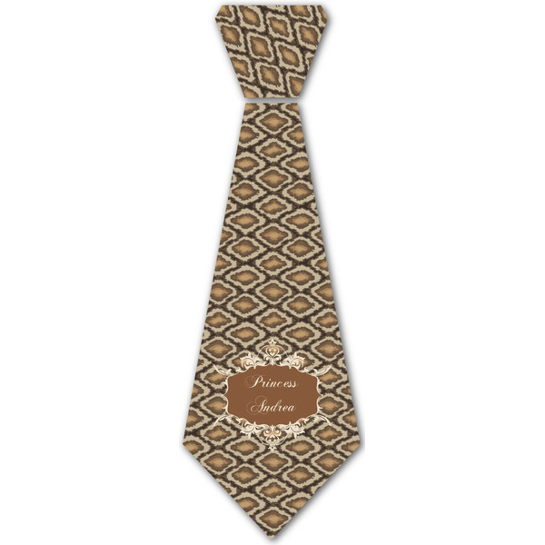 Custom Snake Skin Iron On Tie - 4 Sizes w/ Name or Text