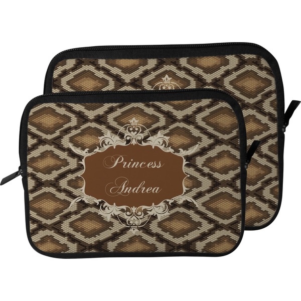 Snake Skin Laptop Sleeve (Size Comparison)