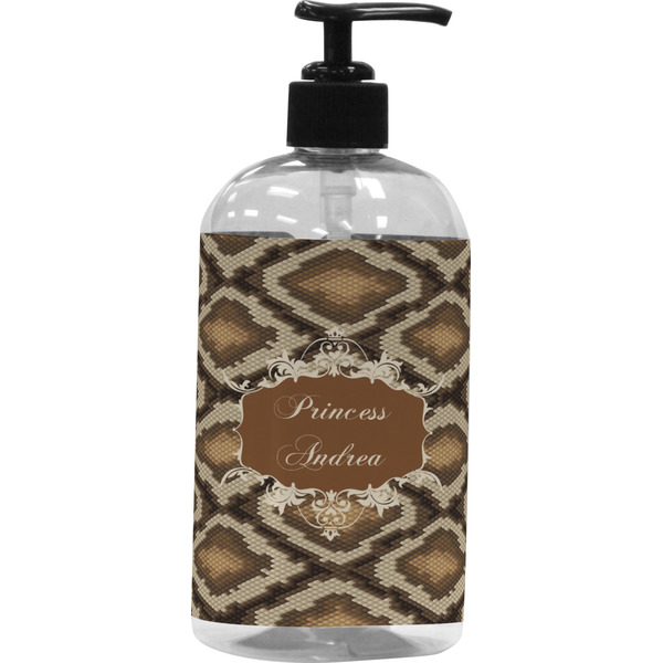 Custom Snake Skin Plastic Soap / Lotion Dispenser (Personalized)