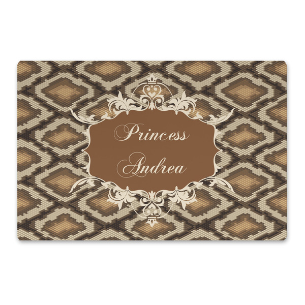 Custom Snake Skin Large Rectangle Car Magnet (Personalized)