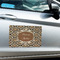 Snake Skin Large Rectangle Car Magnets- In Context