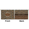 Snake Skin Large Zipper Pouch Approval (Front and Back)