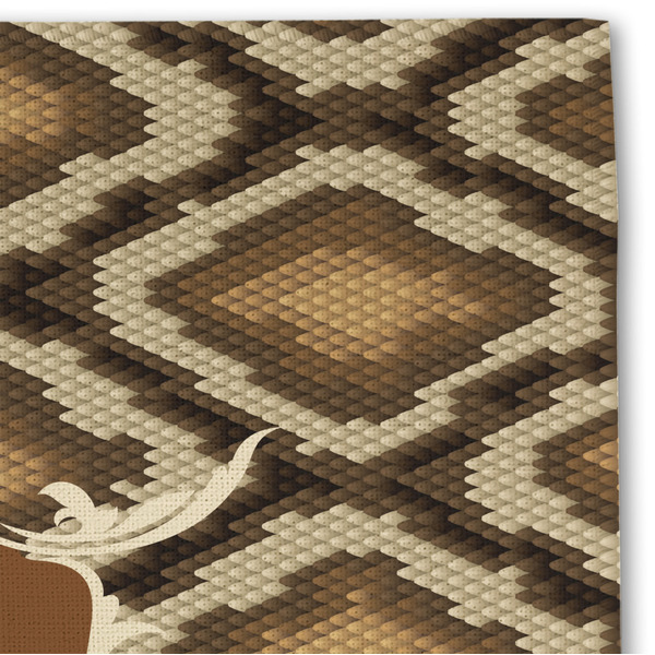 Snake Skin Linen Placemat - DETAIL