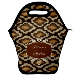 Snake Skin Lunch Bag w/ Name or Text