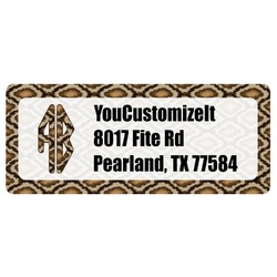 Snake Skin Return Address Labels (Personalized)
