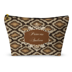 Snake Skin Makeup Bag - Small - 8.5"x4.5" (Personalized)