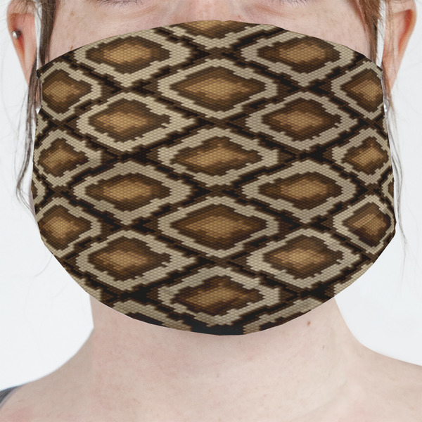Custom Snake Skin Face Mask Cover