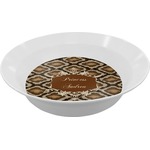 Snake Skin Melamine Bowl (Personalized)