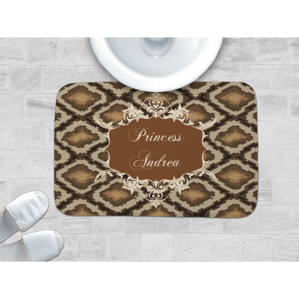 Snake Skin Memory Foam Bath Mat - LIFESTYLE 34x21