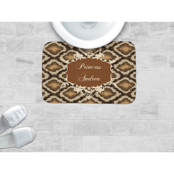 Snake Skin Memory Foam Bath Mat - LIFESTYLE
