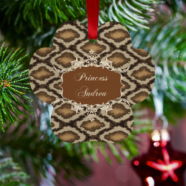 Snake Skin Metal Paw Ornament - Lifestyle