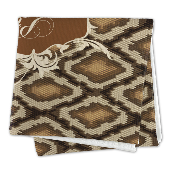 Snake Skin Microfiber Dish Rag - FOLDED (square)
