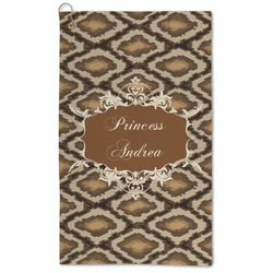 Snake Skin Microfiber Golf Towel - Large (Personalized)