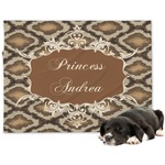 Snake Skin Dog Blanket - Large (Personalized)