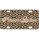 Snake Skin Mini/Bicycle License Plate (Personalized)