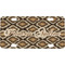 Snake Skin Mini/Bicycle License Plate (Personalized)