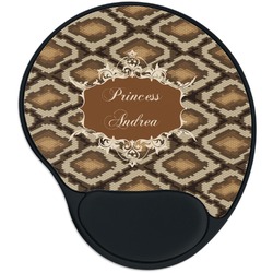 Snake Skin Mouse Pad with Wrist Support