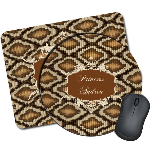 Custom Snake Skin Mouse Pad (Personalized)
