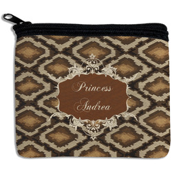 Snake Skin Rectangular Coin Purse (Personalized)