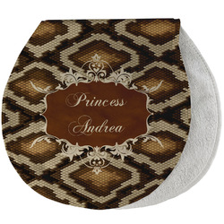 Snake Skin Burp Pad - Velour w/ Name or Text