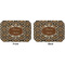 Snake Skin Octagon Placemat - Double Print Front and Back