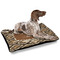 Snake Skin Outdoor Dog Beds - Large - IN CONTEXT