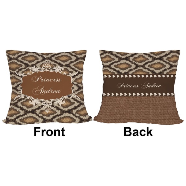 Snake Skin Outdoor Pillow - 20x20
