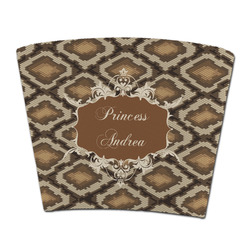 Snake Skin Party Cup Sleeve - without bottom (Personalized)