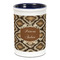 Snake Skin Ceramic Pencil Holders - Blue