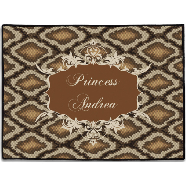 Custom Snake Skin Door Mat (Personalized)