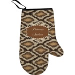 Snake Skin Right Oven Mitt (Personalized)