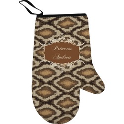 Snake Skin Right Oven Mitt (Personalized)