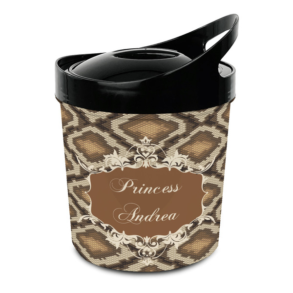 Custom Snake Skin Plastic Ice Bucket (Personalized)