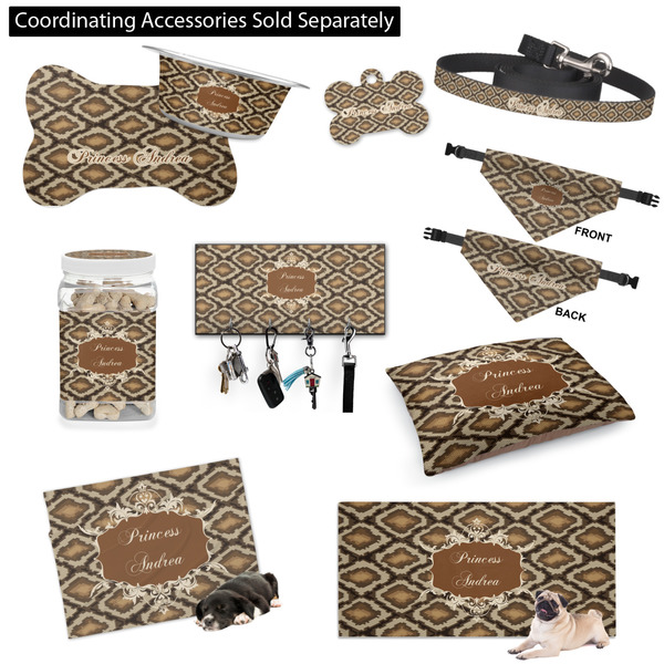 Snake Skin Customized Pet Accessories