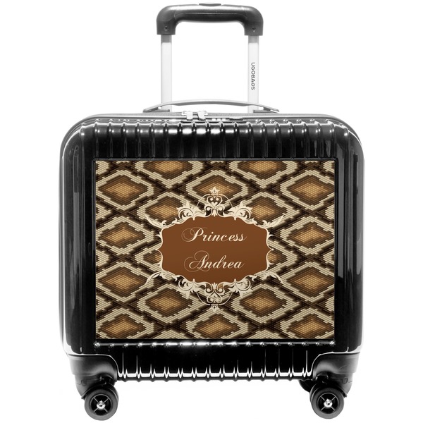 Custom Snake Skin Pilot / Flight Suitcase (Personalized)