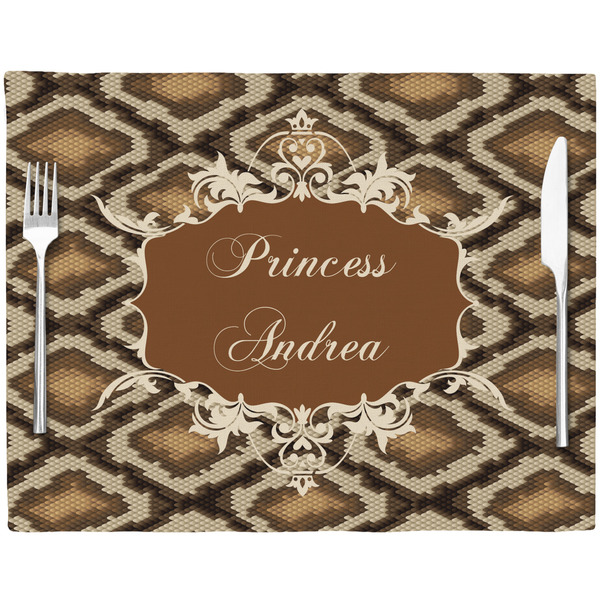 Snake Skin Placemat with Props