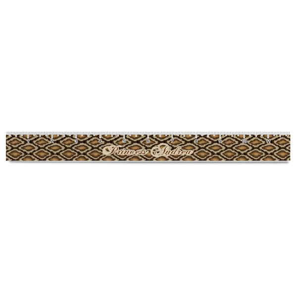 Snake Skin Plastic Ruler - 12" - FRONT