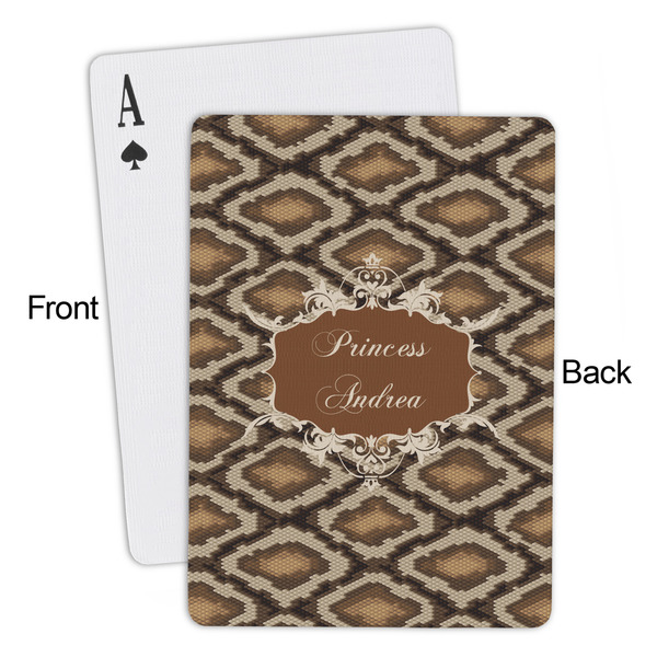 Snake Skin Playing Cards - Approval