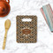 Snake Skin Rectangle Trivet with Handle - LIFESTYLE